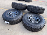 17" Ford Bronco HERITAGE SASQUATCH wheels rims 10464 NEW 37" BFG Texas Truck Tire