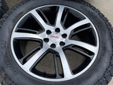 22" Cadillac Escalade Platinum OEM 4738 wheels rims tires 35" Texas Truck Tire