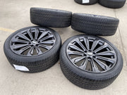 24" Cadillac Escalade V OEM wheels rims tires 2022 2023 2024 2025 2026 NEW Texas Truck Tire