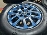 18" Toyota Tacoma LIMITED OEM chrome wheels rims 4260 4Runner 2024 2025 2026 NEW Texas Truck Tire