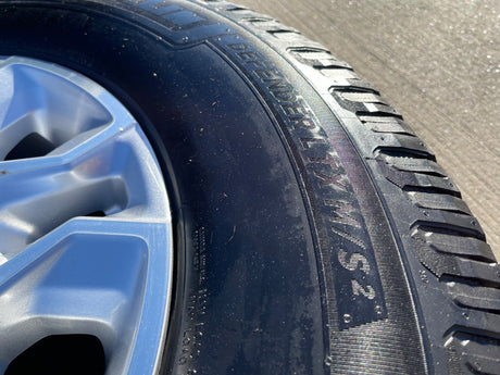 18" Chevy Silverado 2500 3500 OEM 5959 wheels rims MICHELIN DEFENDER LTX M/S2 Texas Truck Tire