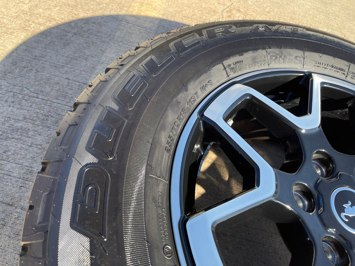 18" Ford Bronco wheel rim 95213 10389 Ranger spare 2021 2022 2023 2024 2025 NEW Texas Truck Tire