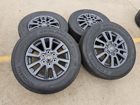 18" Land Cruiser Tundra Sequoia 4Runner GX550 OEM 95953 wheels rims 2026 NEW Texas Truck Tire