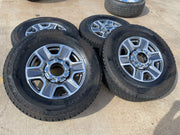 18" Ford F-250 F-350 Lariat FX-4 OEM wheels 10480 10298 tires BRIDGESTONE A/T Texas Truck Tire