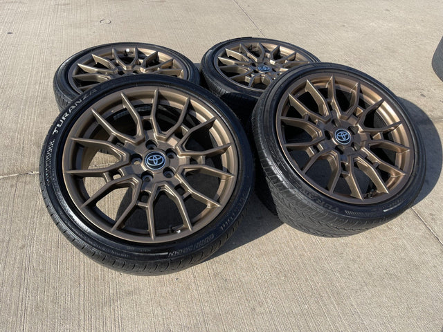 19" Toyota Camry OEM TRD Bronze wheels rims 75246 Avalon Lexus 2022 2023 2024 Texas Truck Tire