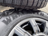 18" GMC Sierra AT4X Chevy Silverado OEM 14131 wheels rims 2025 2026 GOODYEAR M/T Texas Truck Tire