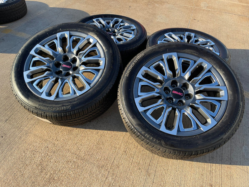 22" GMC Yukon Chevy Tahoe Escalade OEM 95486 wheels rims 2024 2025 2026 NEW Texas Truck Tire