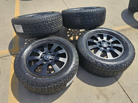 18" Toyota Land Cruiser OEM wheels rims 95952 Tundra Sequoia 2024 2025 2026 BFG Texas Truck Tire