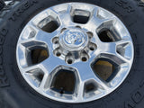 18" Ram 2500 3500 Laramie Power Wagon OEM wheels rims 2693 tires COOPER 35" Texas Truck Tire