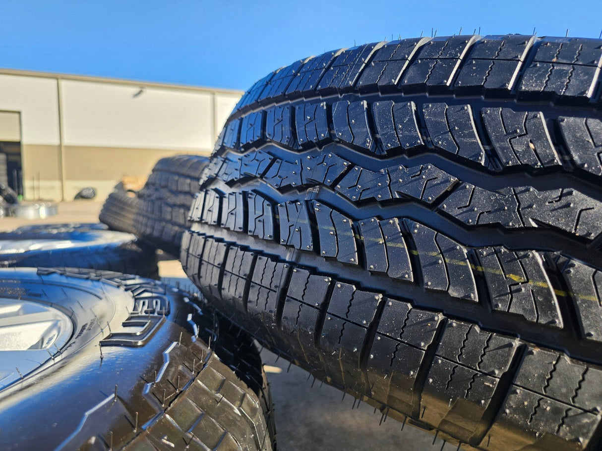 18" Nissan Titan Armada PRO-4X OEM 62737 wheels rims FALKEN A/T3 tires NEW Texas Truck Tire