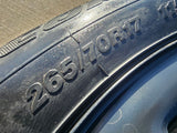 17" Jeep Wrangler Rubicon Sahara OEM wheels rims 9240 9220 black 2022 2023 2024 Texas Truck Tire