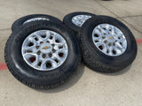 18" Chevy Silverado 2500 3500 OEM 5959 wheels rims 2021 2022 2023 2024 2025 Texas Truck Tire