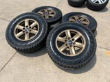 17" Ford F-150 OEM BRONZE Tremor rims wheels tires 10339 FALKEN A/T3 NEW Texas Truck Tire
