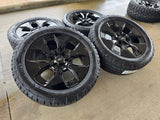 22" Ford F-150 LIMITED OEM rims wheels 10472 tires 2023 2024 2025 NEW Texas Truck Tire