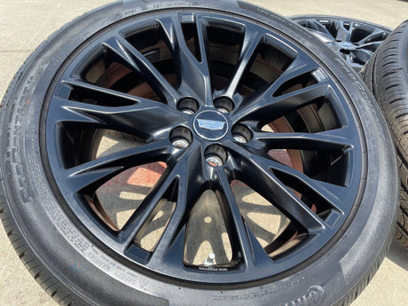 20" Cadillac XT4 OEM black wheels rims tires 2023 2024 2025 2026 NEW Texas Truck Tire
