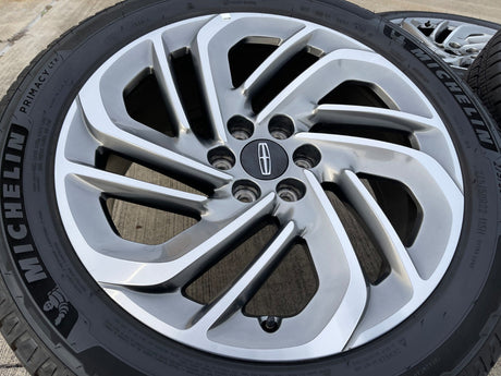 22" Lincoln Navigator OEM 94225 rims wheels BLACK LABEL 2025 2026 MICHELIN Texas Truck Tire