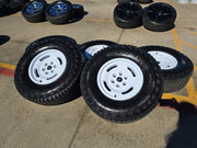 17" Ford Bronco HERITAGE Stroppe Edition 10463 OEM wheels rims white 2026 NEW Texas Truck Tire