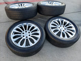 22" Infiniti QX80 QX56 Nissan Titan OEM 62799 73770 wheels rims tires Texas Truck Tire