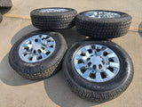 20" GMC Sierra 2500 3500 DENALI OEM 5704 wheels rims tires HERCULES Texas Truck Tire