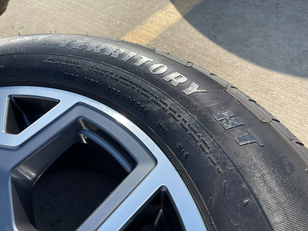 20" Ford F-150 LARIAT OEM 95864 rims wheels Expedition 2024 2025 2026 GOODYEAR Texas Truck Tire