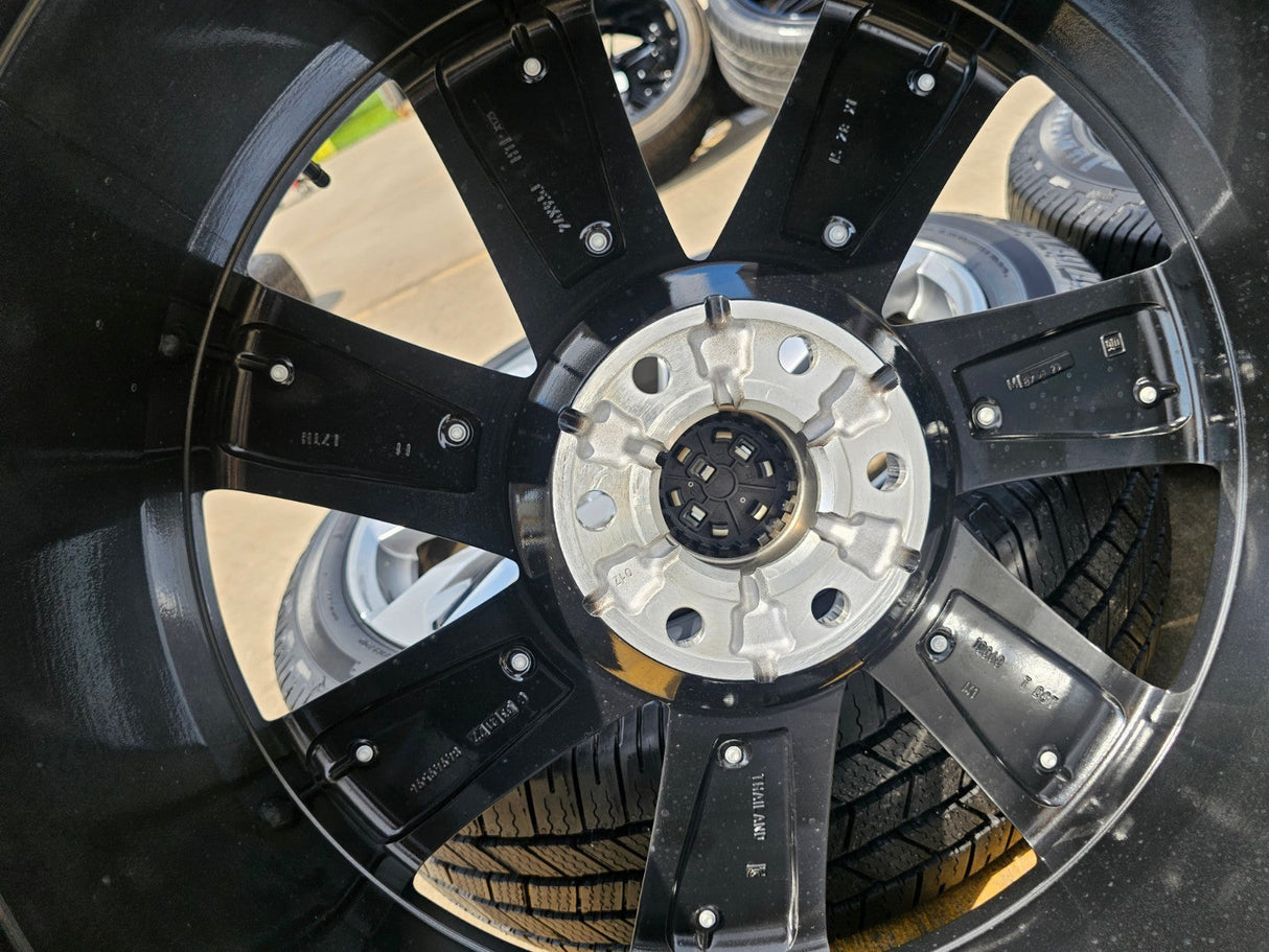 24" Cadillac Escalade V OEM wheels rims 2024 2025 2026 2027 NEW MICHELIN Texas Truck Tire
