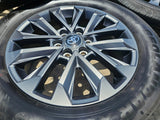 20" Toyota Land Cruiser OEM wheels rims 94057 Tundra Sequoia 2024 2025 2026 Texas Truck Tire