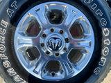 18" Ram 2500 3500 Laramie Power Wagon OEM wheels rims 2692 FIRESTONE A/T Texas Truck Tire