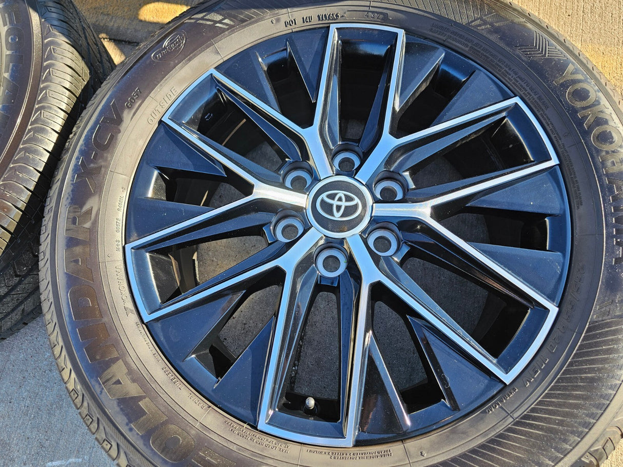 20" Toyota Land Cruiser Tundra OEM wheels rims 10545 Lexus GX550 LX600 2025 2026 Texas Truck Tire