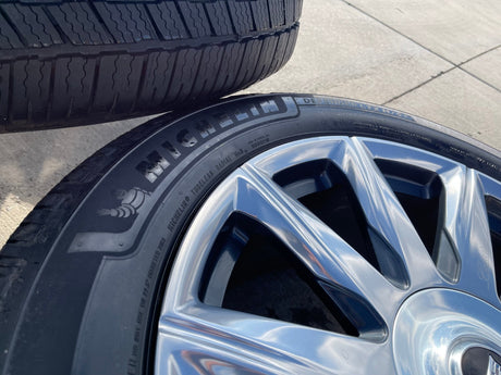 22" Cadillac Escalade Platinum OEM ORIGINAL 95078 wheels rims 2024 2025 2026 NEW Texas Truck Tire
