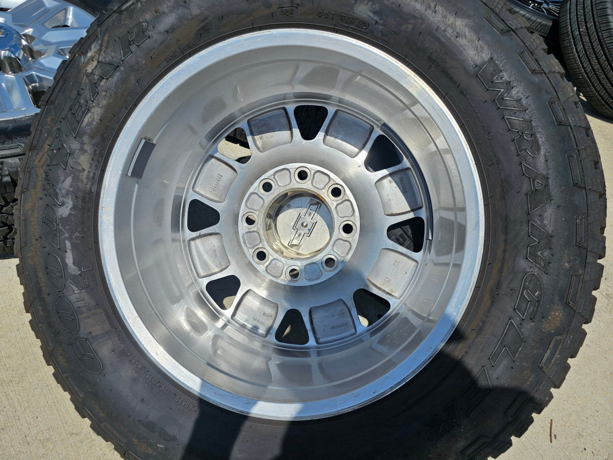 20" Chevy Silverado High Country LTZ 2500 3500 OEM 14124 wheels rims tires NEW Texas Truck Tire