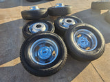 17" Ford F-350 Dually OEM 10477 10478 rims wheels MICHELIN 2023 2024 2025 2026 Texas Truck Tire