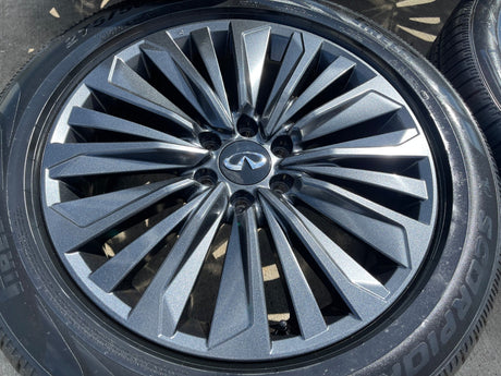 22" Infiniti QX80 QX56 Nissan Titan Armada OEM 94236 wheels rims PIRELLI NEW Texas Truck Tire