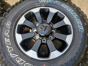 17" Ram 2500 3500 Laramie Power Wagon OEM wheels rims 2599 tires 2024 2025 NEW Texas Truck Tire