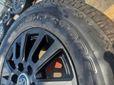 18" Toyota Land Cruiser OEM 95953 wheels rims BLACK Tundra Sequoia A/T NEW Texas Truck Tire