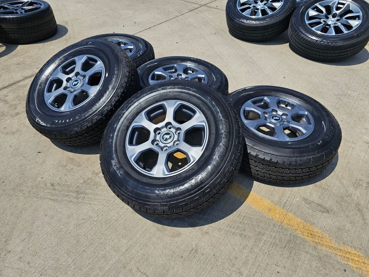 17" Ford Bronco Big Bend wheels rims 10384 OEM Ranger 2023 2024 2025 2026 NEW Texas Truck Tire