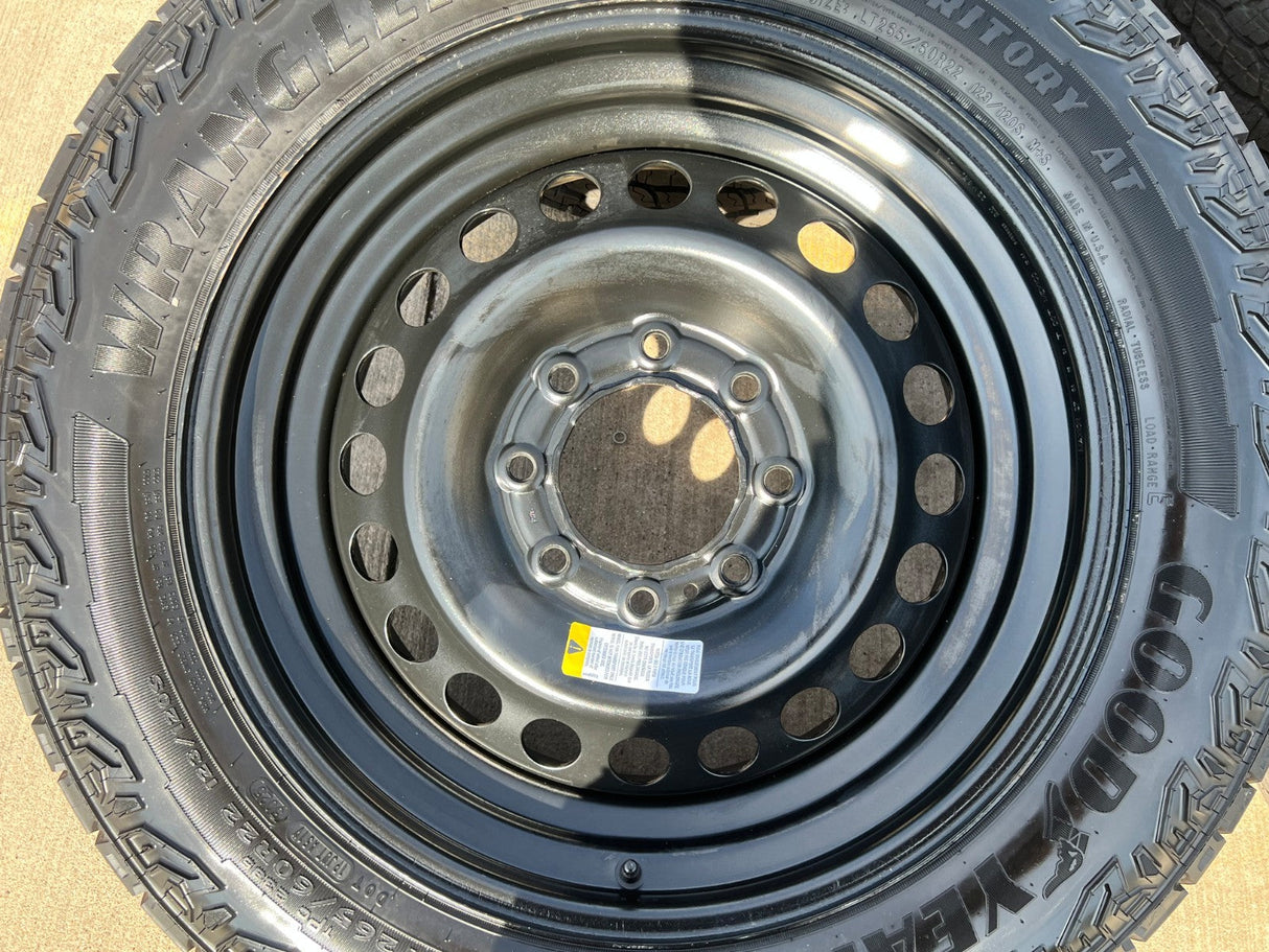 22" Chevy Silverado GMC Sierra 2500 OEM Transport wheels rims 2024 2025 2026 NEW Texas Truck Tire
