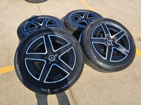 19" Mercedes GLC300 AMG C E S Class OEM 85911 85912 wheels rims 2023 2024 NEW Texas Truck Tire