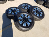 20" GMC Sierra DENALI ULTIMATE 2500 3500 OEM wheels rims 5958 14138 tires Texas Truck Tire