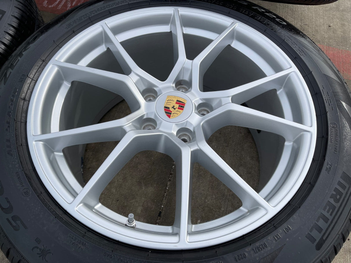 20" Porsche Cayenne Sport OEM wheels rims tires PIRELLI 2023 2024 2025 2026 Texas Truck Tire
