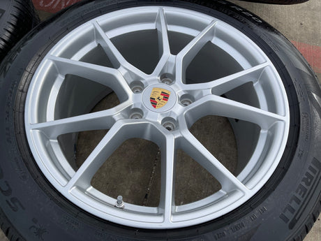 20" Porsche Cayenne Sport OEM wheels rims tires PIRELLI 2023 2024 2025 2026 Texas Truck Tire