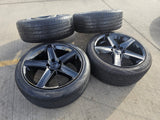 20" Jeep Grand Cherokee SRT Trackhawk 9062 OEM Replica Dodge Journey wheels rims Texas Truck Tire