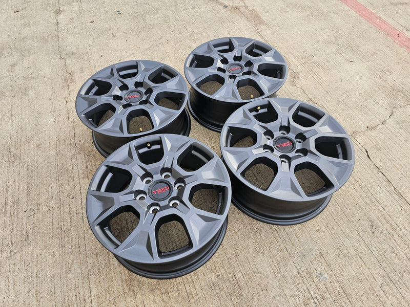 18" Toyota Land Cruiser TRD Tundra Sequoia OEM wheels rims Tacoma GX550 2026 NEW Texas Truck Tire