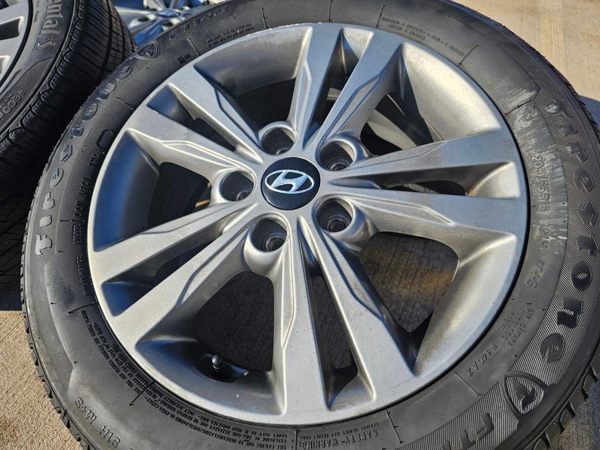 16" Hyundai Elantra Sonata OEM wheel rims 70902 Veloster tires Texas Truck Tire