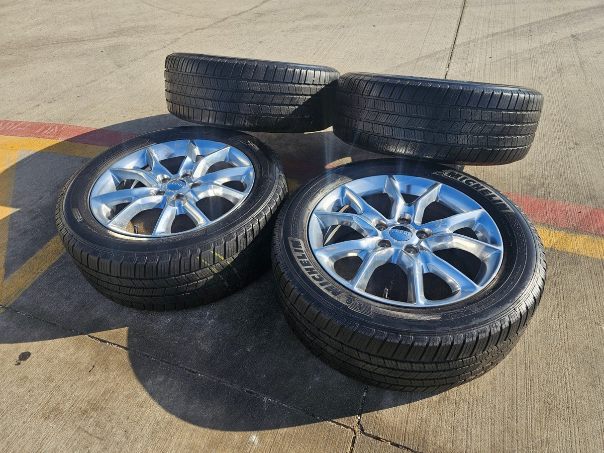 20" Jeep Grand Cherokee OEM wheels rims 9138 Dodge Durango tires MICHELIN Texas Truck Tire