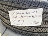 24" Cadillac Escalade V OEM wheels rims tires 2023 2024 2025 2026 2027 NEW Texas Truck Tire