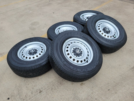 16" Ford Bronco steel wheels rims tires 10226 Ranger 2022 2023 2024 2025 NEW Texas Truck Tire