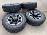 18" Ford F-250 F-350 OEM TREMOR rims wheels 10482 HANKOOK DYNAPRO M/T2 Texas Truck Tire