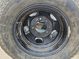 17" Dodge Ram 3500 Dually 8x200 wheels rims 2703 2704 OEM 2025 2026 NEW A/T Texas Truck Tire