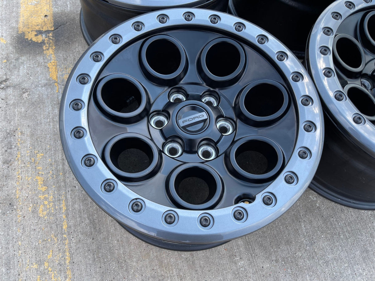 17" Ford F-150 Raptor OEM BEADLOCK 10612 rims wheels 2025 2026 NEW Texas Truck Tire