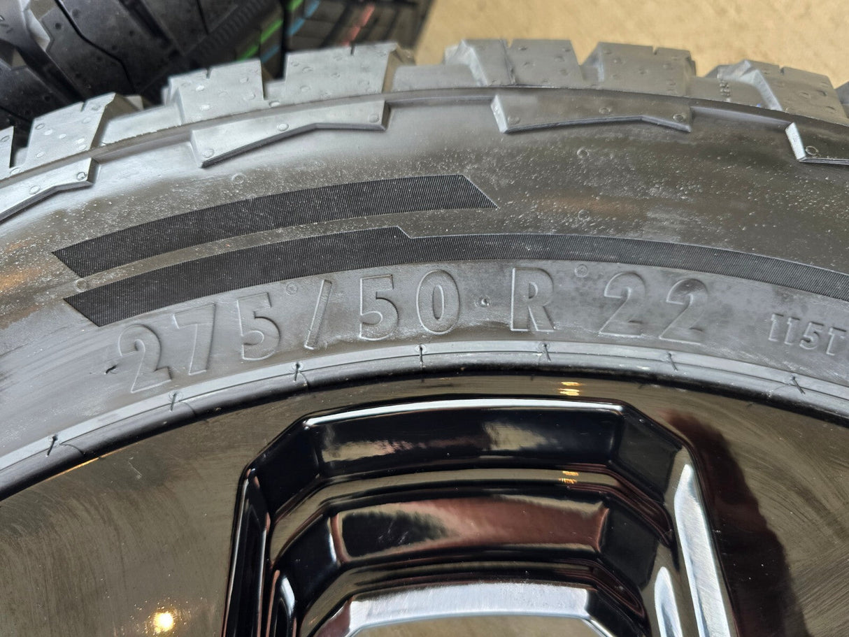 22" Ford F-150 LIMITED OEM rims wheels 10472 tires 2023 2024 2025 NEW Texas Truck Tire